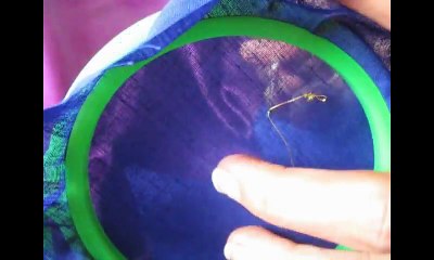 zardozi embroidery tutorial for simple stitches