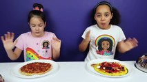 Giant Gummy Snake Candy Challenge VS Super Gross Real Food Bean Boozled Kids React!