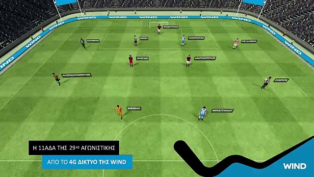 Θεοδωρόπουλος & Αναστασόπουλος στην 11άδα της 29ης αγωνιστικής 2016-17 της Superleague