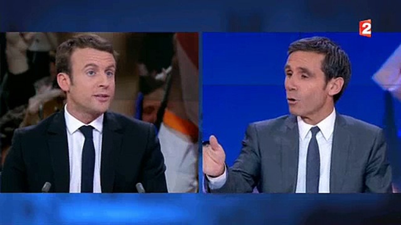 Emmanuel Macron au 20h de France 2: "Je suis triste pour les électeurs de Jean-Luc Mélenchon, ils valent mieux que ça"