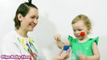 Face Painting and Learn Colors with Finger Family Nursery Rhymes for Children, Toddlers, Babies