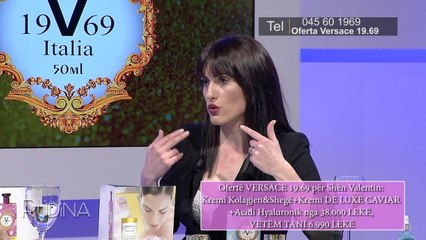 Rudina - Prezantimi i Versace 19.69! (09 shkurt 2017)