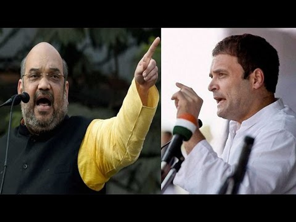 Amit Shah hits out at Rahul Gandhi for comparing India as Hitler’s Germany