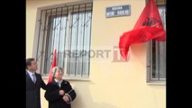 Report TV - Musine Kokalari më afër mirditorëve Një rrugë në qytet me emrin e saj