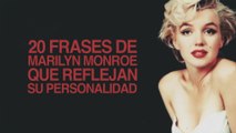 20 Frases de Marilyn Monroe que reflejan su personalidad