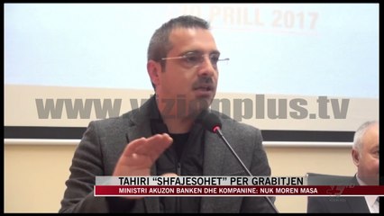 Tahiri “shfajësohet” për grabitjen - News, Lajme - Vizion Plus