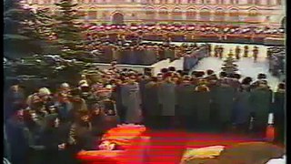 Soviet Leader Konstantin  Chernenko Funeral Памяти К.У. Черненко part 2/2