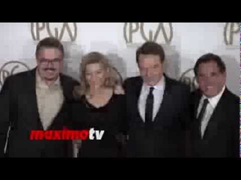 Bryan Cranston and Vince Gilligan 2014 PGA Awards Red Carpet Arrivals