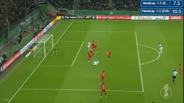 1-1 Jonas Hofmann Goal HD - Borussia M'gladbach vs Eintracht Frankfurt 25.04.2017