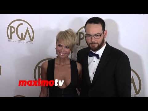 Kristin Chenoweth and Dana Brunetti 2014 PGA Awards Red Carpet Arrivals