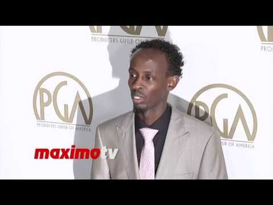 Barkhad Abdi  2014 PGA Awards Red Carpet Arrivals