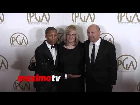Pharrell Williams 2014 PGA Awards Red Carpet Arrivals