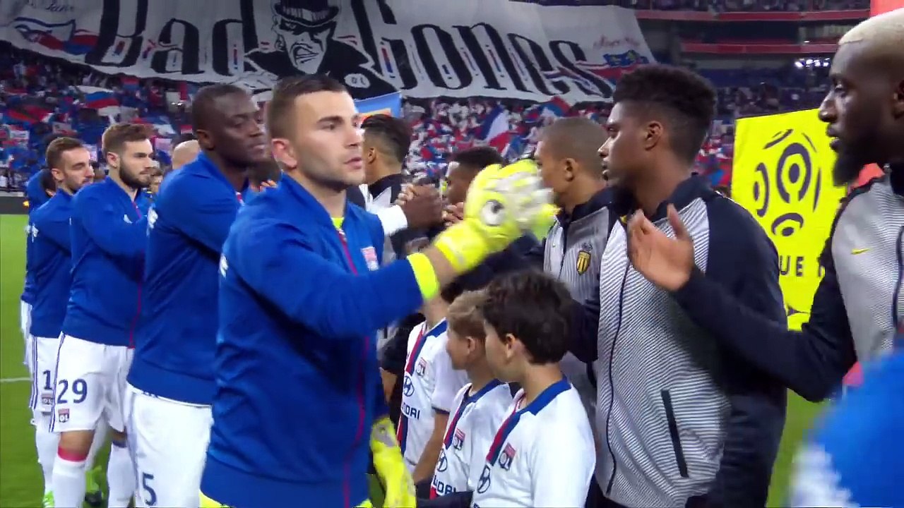 23-4-2017 Lyon - Monaco 1-2 Highlights