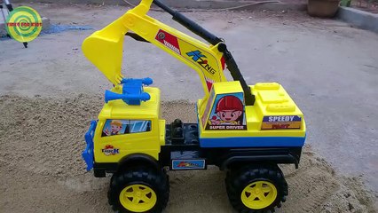 Excavator Video for kids - Jcb at work video for children-C