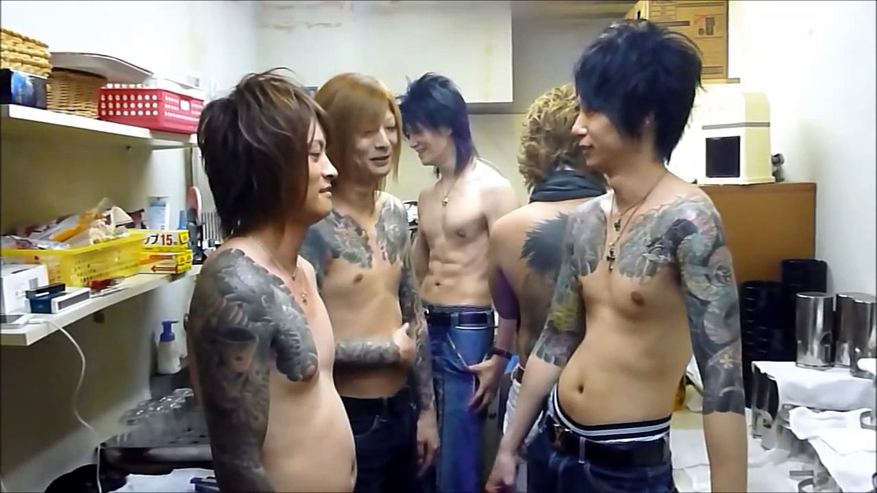 Tattoo of Japanese anime＆Game,DRAGON QUEST,GeGeGe no Kitaro→FIST OF THE NORTH STAR,host club