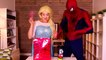 Frozen Elsa & Spiderman Break Up! w_ Pink Spidergirl, Ariel Mermaid, Superman, Joker! Superhero Fun-nJH