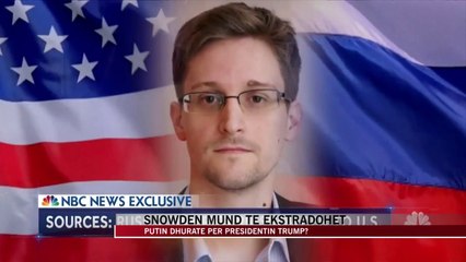 Snowden mund të ekstradohet në SHBA - News, Lajme - Vizion Plus