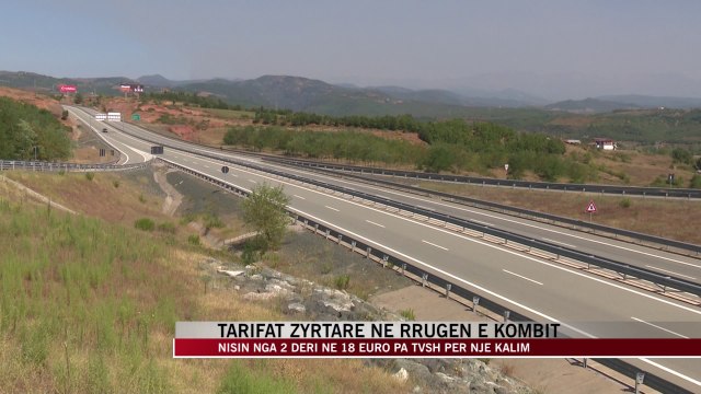 Tarifat zyrtare ne rrugen e kombit - News, Lajme - Vizion Plus