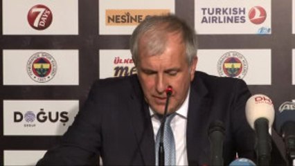 Zeljko Obradovic: "Oyuncularımı Tebrik Ediyorum"