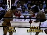 CLASSIC FIGHTS Tony Lopez Vs Rocky Lockridge (I) 1988-07-23