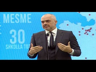 Report TV - Rama: Do ndërtojmë 170 shkolla të reja në Shqipëri