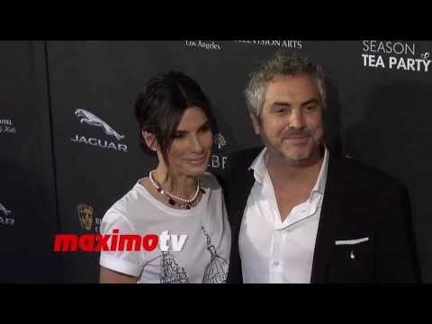 Sandra Bullock and Alfonso Cuaron 2014 BAFTA Los Angeles Awards Season Tea