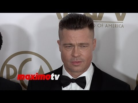 Brad Pitt New Look! 2014 PGA Awards Red Carpet Arrivals