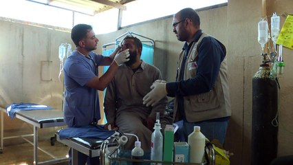 Irak: Près du front à Mossoul, une clinique pour les blessés