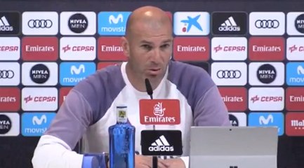 "No voy a cambiar nada": Zidane