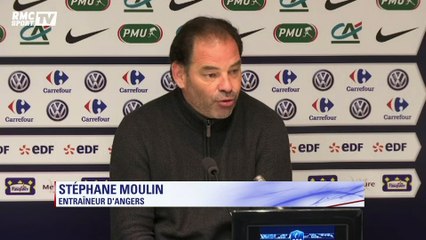 Angers-Guingamp (2-0) - Moulin : ''Heureusement que ça se finit comme ça''