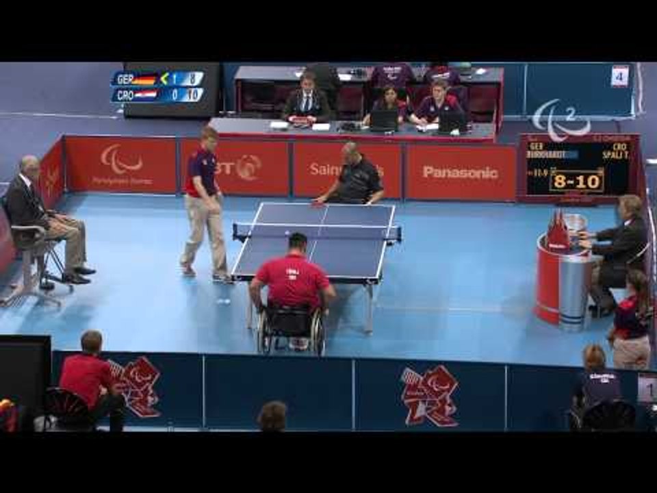 Table Tennis - GER versus CRO - Men's Singles - Class 4 Group A - London 2012 Paralympic Games