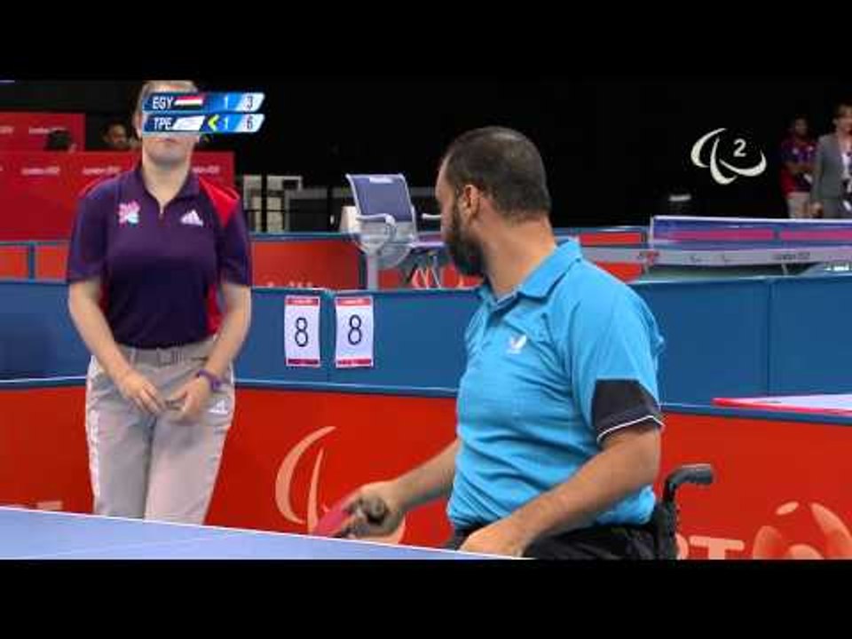 Table Tennis - TPE versus EGY - Men's Singles - Class 5 Group C - London 2012 Paralympic Games