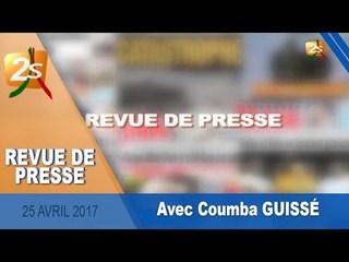 REVUE DE PRESSE du 25 AVRIL 2017