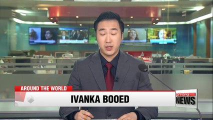 Ivanka Trump booed defending father's record on women