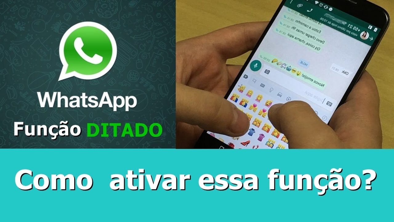 Escreva falando no Whatsapp- email e Messenger- Ative o DITADO no iPhone