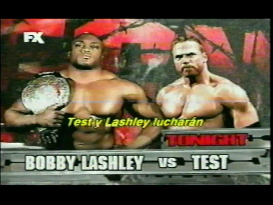 Bobby Lashley vs. Test - ECW 2007 - Subtitulado en Español Latino