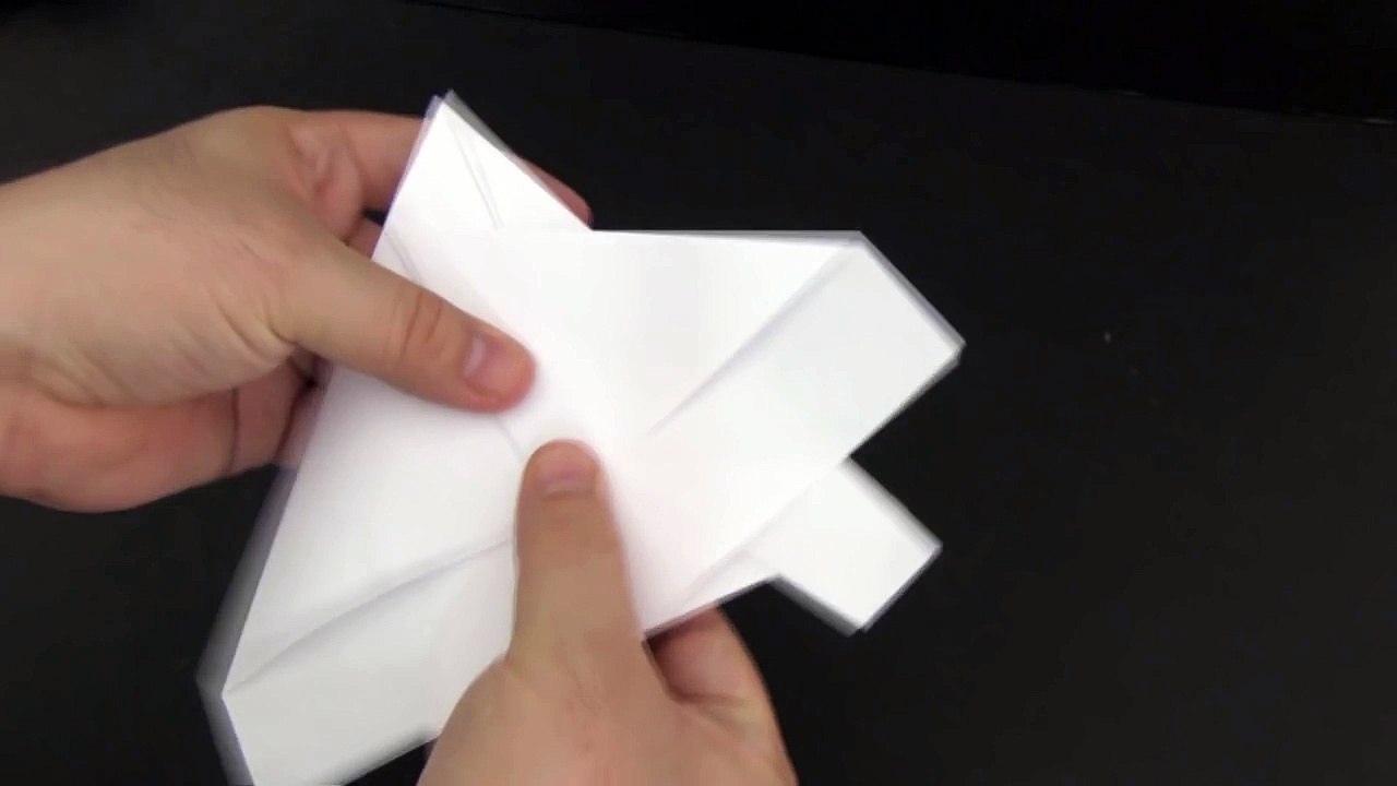 How to Make a Paper Airplane - F15 Eagle-9BFJSAoAs1s
