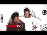 Jennifer Hudson and Sister People's Choice Awards 2014 - Red Carpet Arrivals