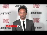 Walton Goggins FX's JUSTIFIED Season 5 Premiere Screening Arrivals - Boyd Crowder