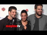 ENLISTED Cast Geoff Stults, Angelique Cabral, Parker Young 2014 BCS National Championship Gala