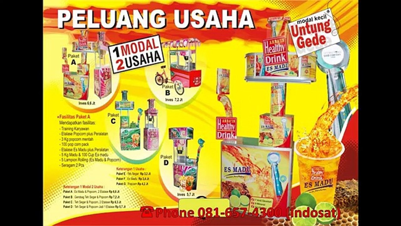 081-657-4300 (Indonesia) Waralaba Minuman Wonogiri