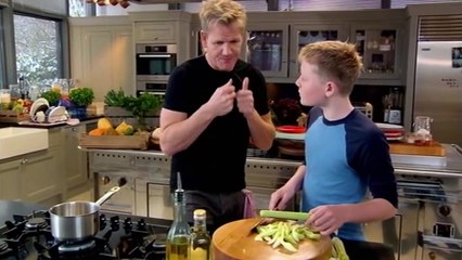 Buttermilk Fried Chicken with Sweet Pickled Celery | Gordon Ramsay
