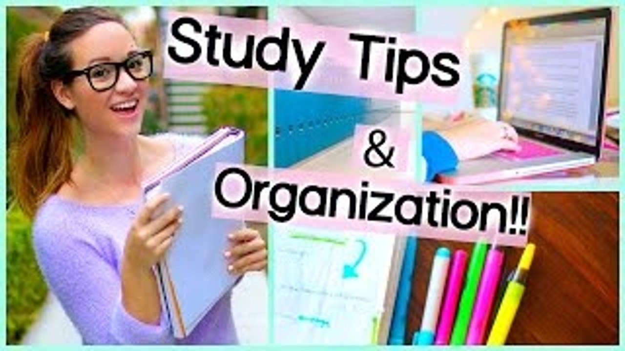 Study Tips + Organization for School ♡ Getting Motivated for School