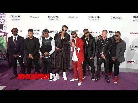 Justin Bieber's Believe World Premiere Justin Bieber, Usher, Jaden Smith, Kylie Jenner and More