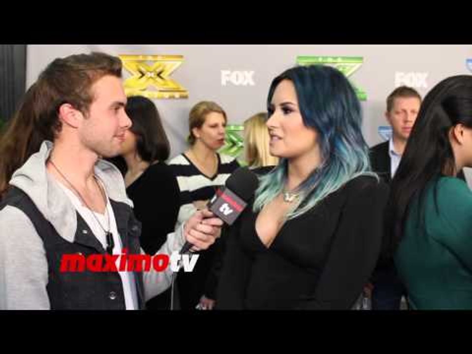 Demi Lovato "I'm Itching To Get Back To My Music" - The X Factor Season 3 Finale