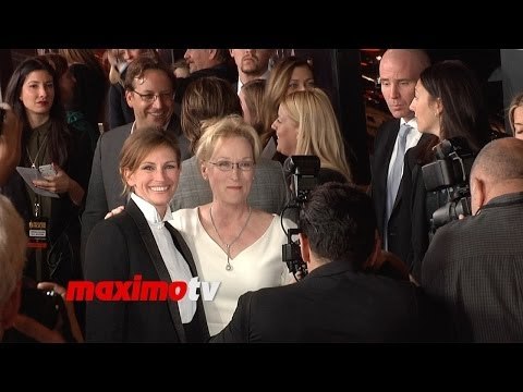 Meryl Streep, Julia Roberts, Abigail Breslin August: Osage County LA Premiere ARRIVALS