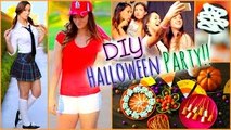 Halloween Party ♡ Costume Ideas, DIY Decor, + DIY Snacks / Treats!