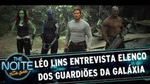 Léo Lins entrevista elenco dos Guardiões da Galáxia
