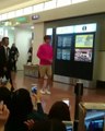 JANG KEUN SUK AT GİMPO AIRPORT ARRİVAL TO HANEDA AIRPORT JAPAN 26.04.2017