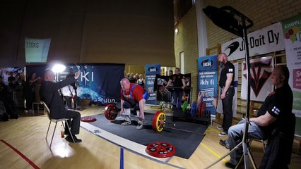 Maastaveto 1 ryhmä.WAPDL Finnish Open 15.4-2017 Kauhajoki